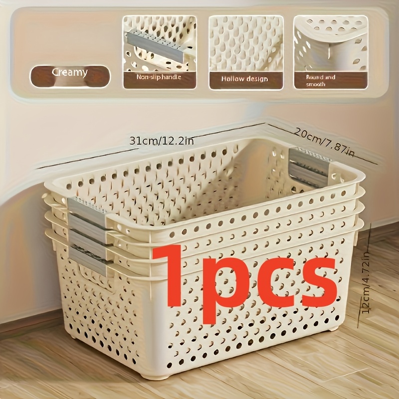 Home Edit Bathroom Storage - Boîte de rangement en plastique de