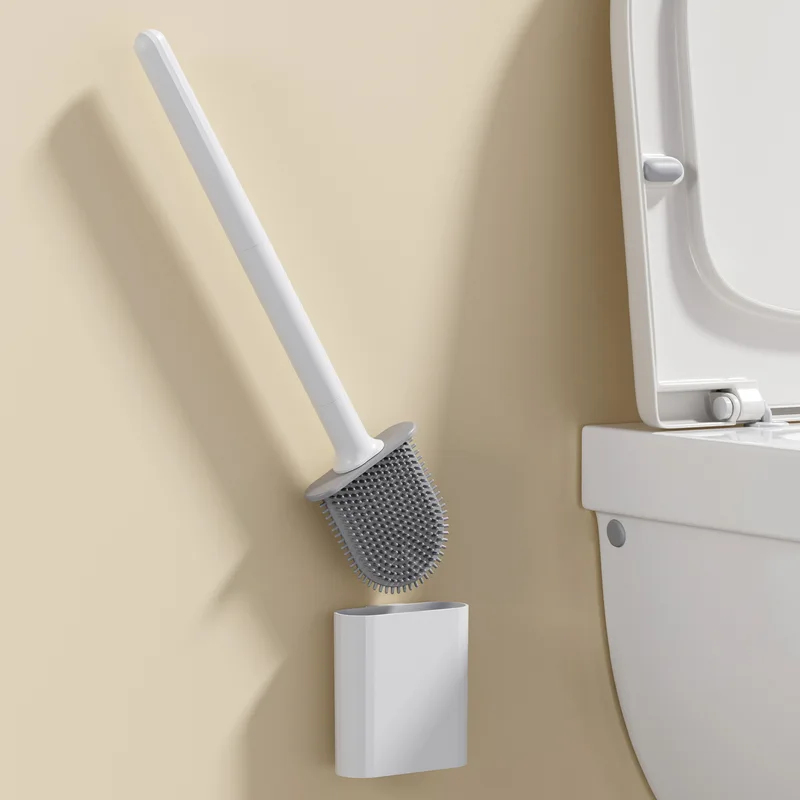Plunger Toilet - Brosse de toilette imperméable à poils
