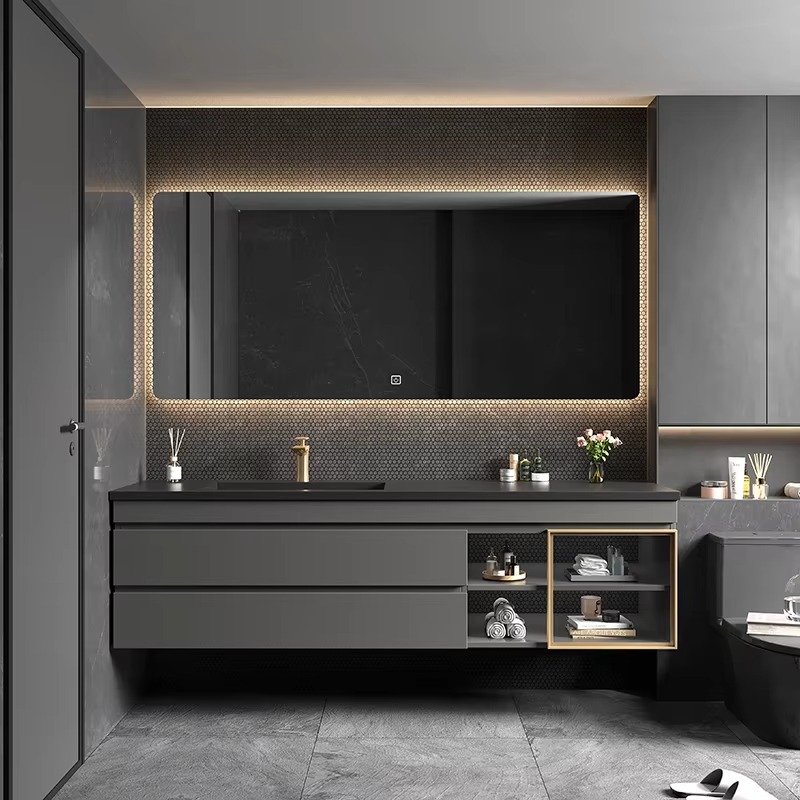 Home Bathroom Vanity Combo - Meuble de salle de bain classique