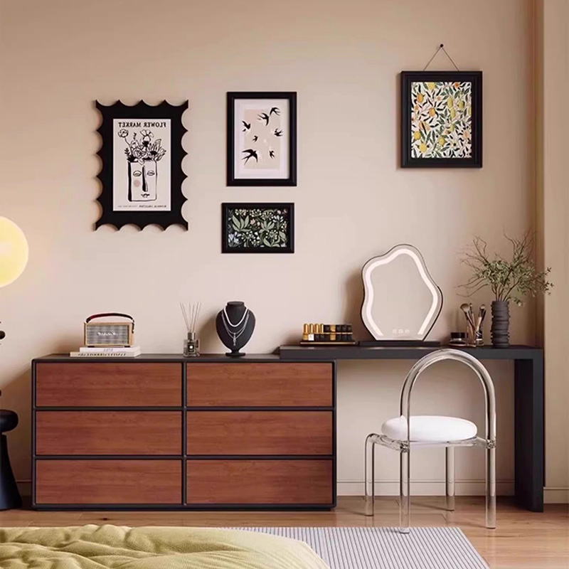 Grande coiffeuse noire, mobili - Home Essentials Bathroom Storage avis et prix
