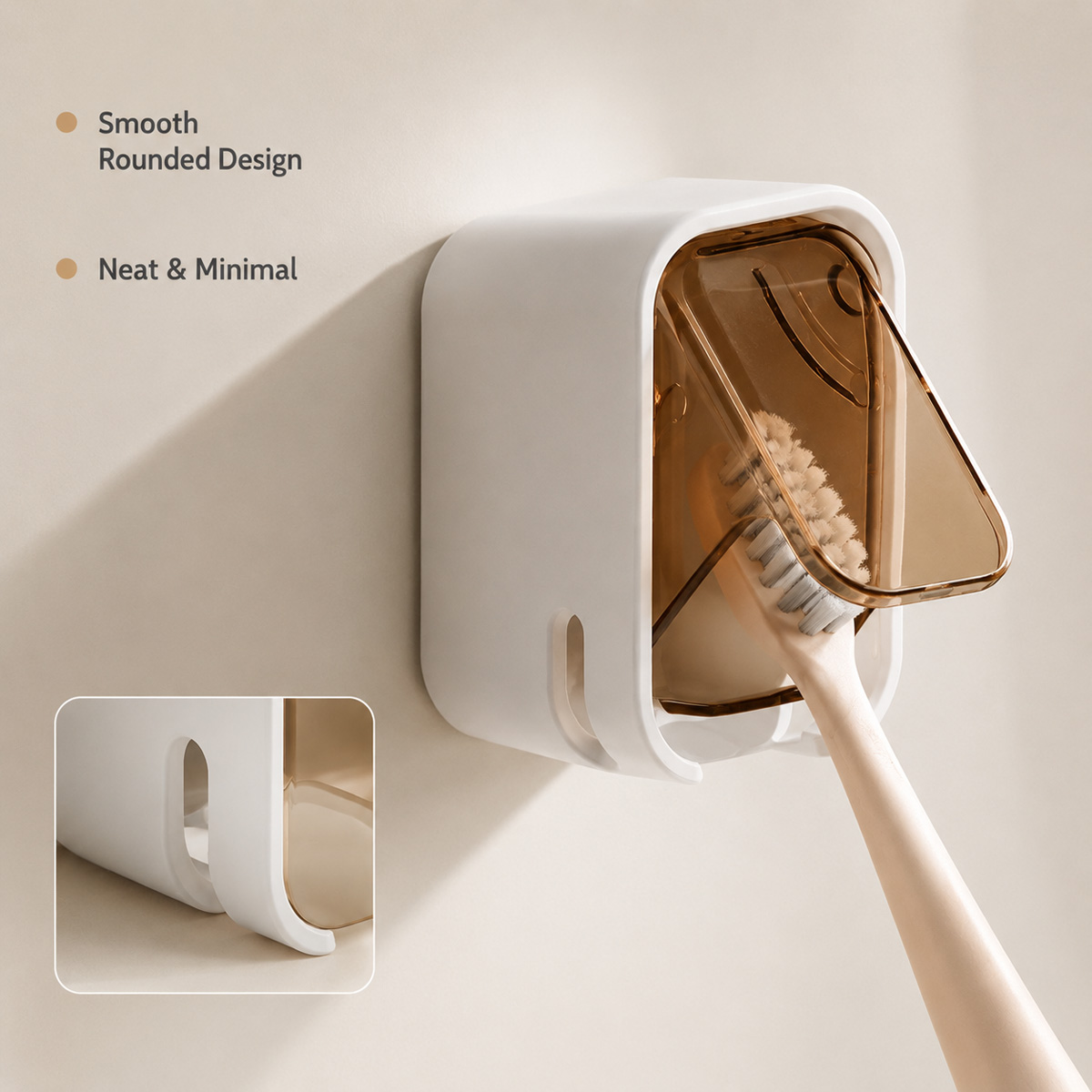 Support mural pour brosses à d - Home Edit Bathroom Storage avis et prix