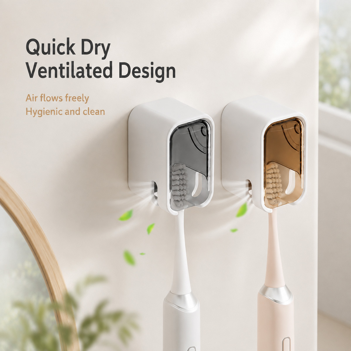 Support mural pour brosses à d - Home Edit Bathroom Storage avis et prix