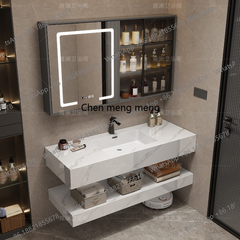 Meuble de rangement de salle d - Home Bathroom Vanity Combo avis et prix