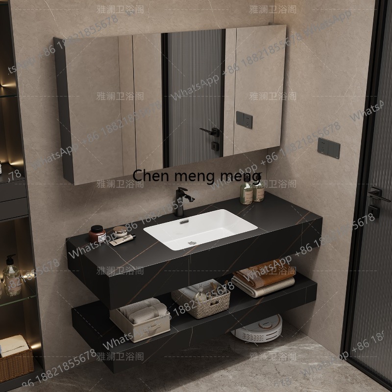Meuble de rangement de salle d - Home Bathroom Vanity Combo avis et prix