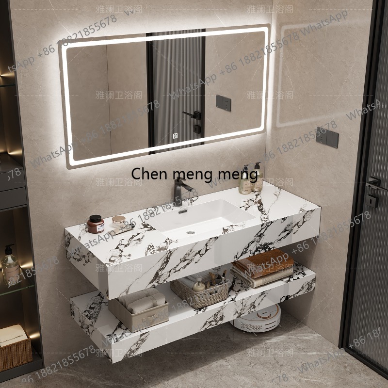 Meuble de rangement de salle d - Home Bathroom Vanity Combo avis et prix