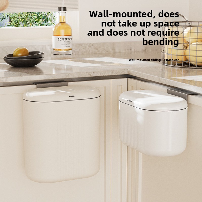 Grande poubelle murale à ouver - Home Essentials Bathroom Storage avis et prix