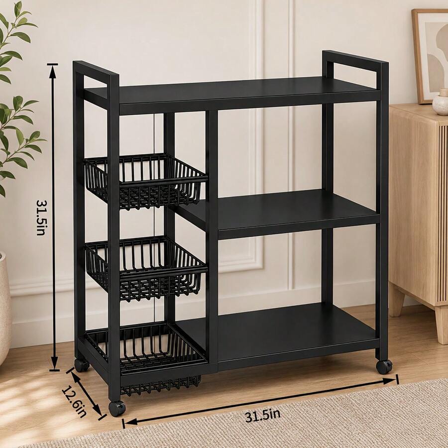 1 étagère mobile pour le range - Home Edit Bathroom Storage avis et prix