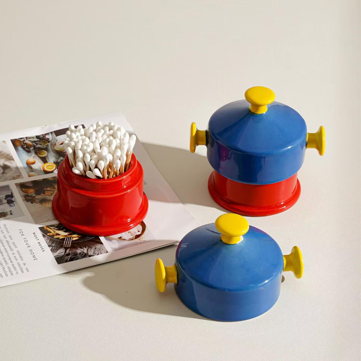 Porte-cure-dents en céramique  - Home Bathroom Organizer avis et prix