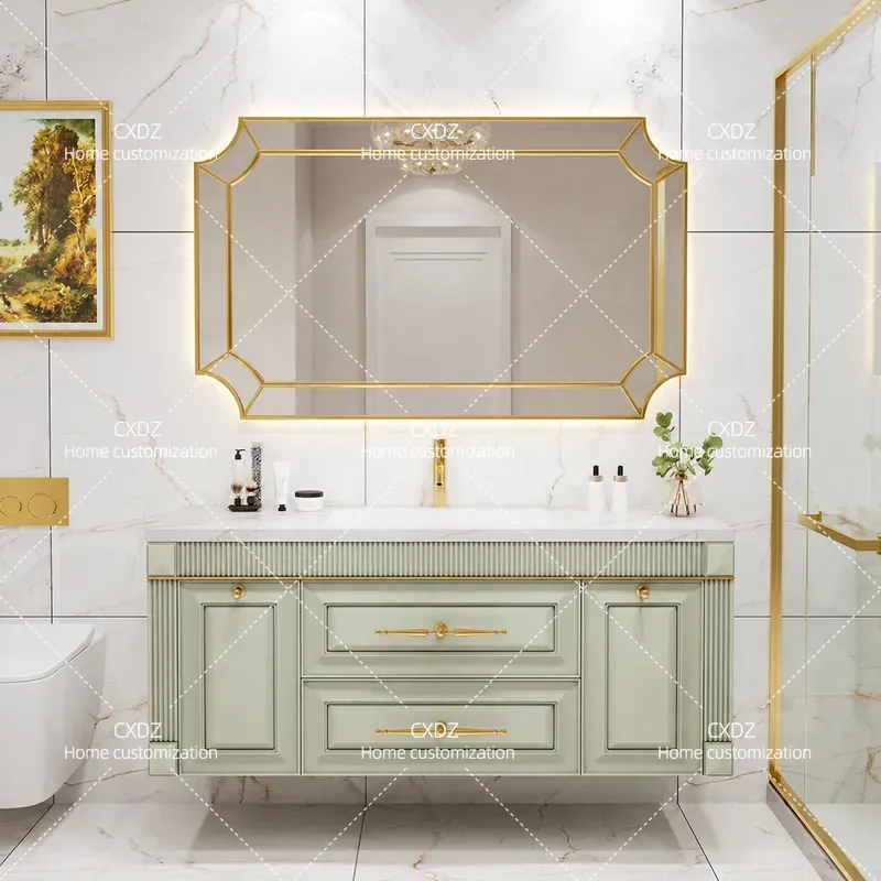 Meuble de salle de bain modern - Home Bathroom Vanity Combo avis et prix